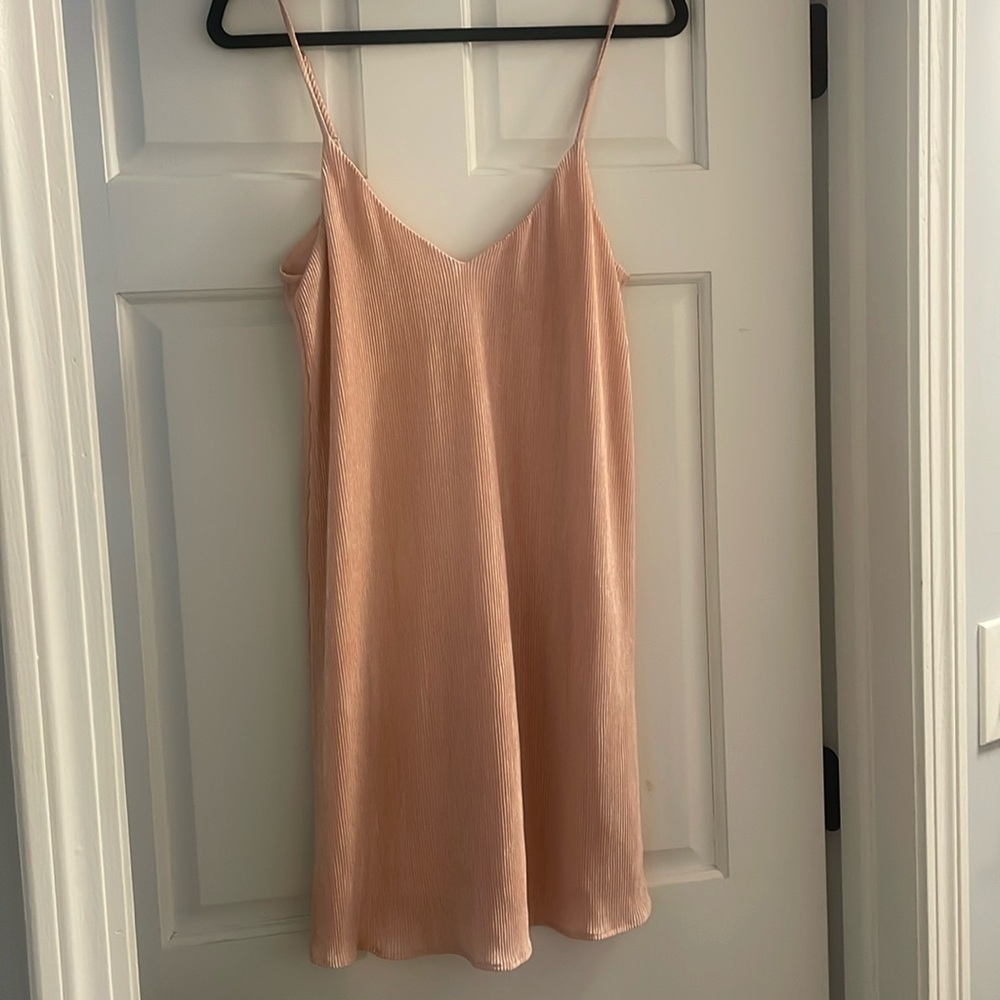 Light pink mini dress, lulus Medium